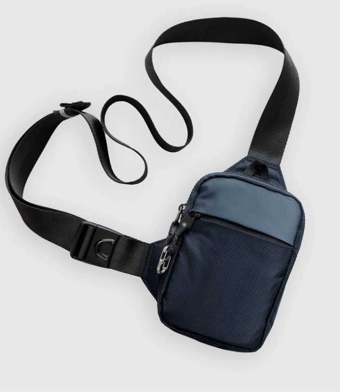 Men's Durable Nylon Sling Bag | Compact Anti-Theft Crossbody Travel Bag 1
