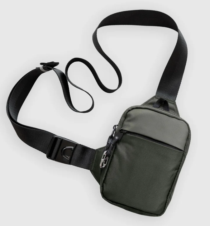 Men's Durable Nylon Sling Bag | Compact Anti-Theft Crossbody Travel Bag 2