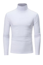 Men's Thermal Polyester Blend Shirt | Comfortable Slim Fit Long Sleeve Top | Autumn Winter Essential 2