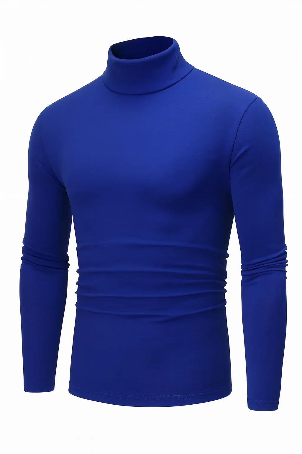 Men's Thermal Polyester Blend Shirt | Comfortable Slim Fit Long Sleeve Top | Autumn Winter Essential 3