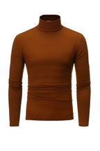 Men's Thermal Polyester Blend Shirt | Comfortable Slim Fit Long Sleeve Top | Autumn Winter Essential 4