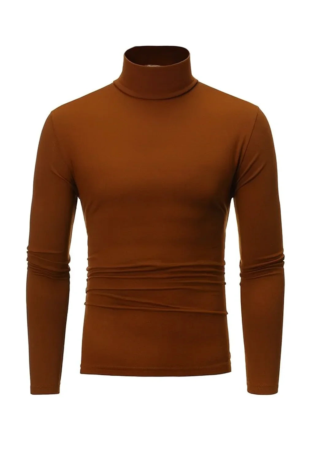 Men's Thermal Polyester Blend Shirt | Comfortable Slim Fit Long Sleeve Top | Autumn Winter Essential 4