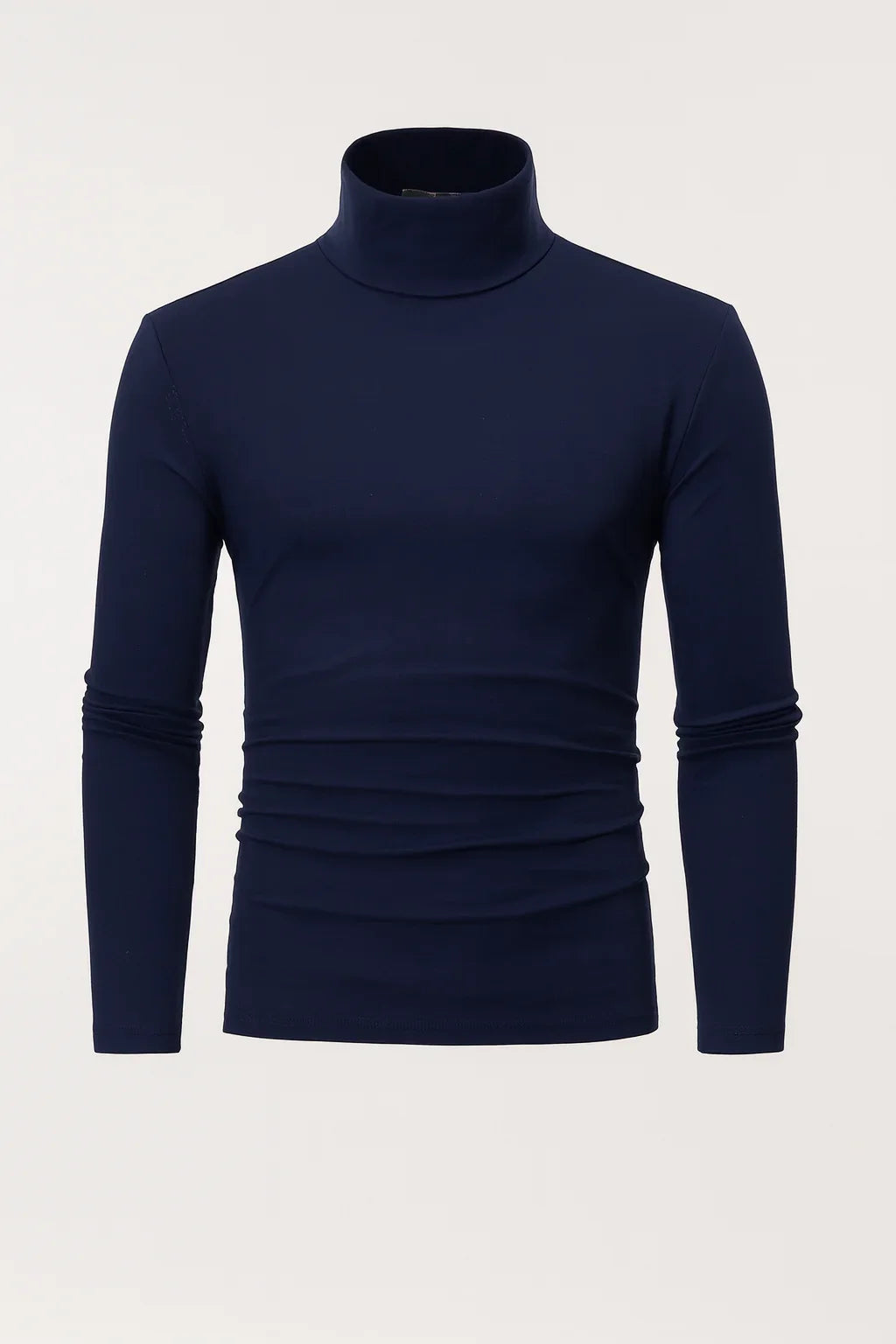 Men's Thermal Polyester Blend Shirt | Comfortable Slim Fit Long Sleeve Top | Autumn Winter Essential 5