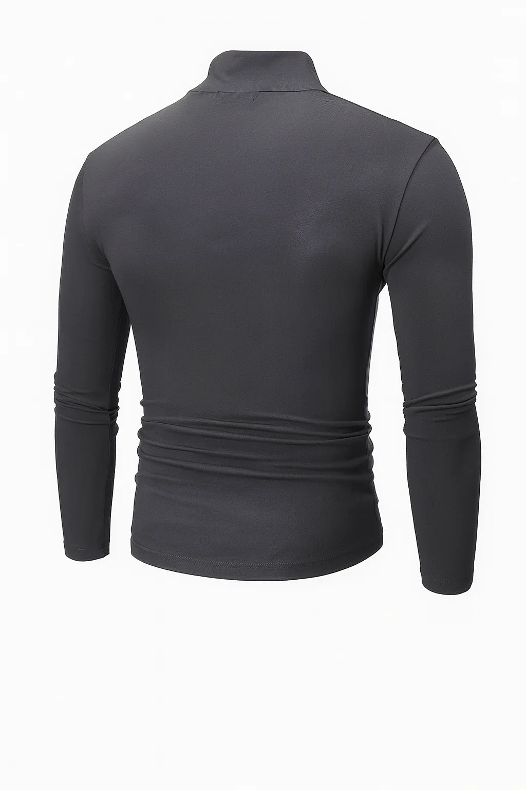Men's Thermal Polyester Blend Shirt | Comfortable Slim Fit Long Sleeve Top | Autumn Winter Essential 7
