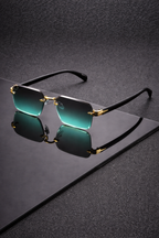 Unisex Gradient Polycarbonate Sunglasses | Stylish Lightweight Pilot Shades | UV Protection Outdoor Fashion 1