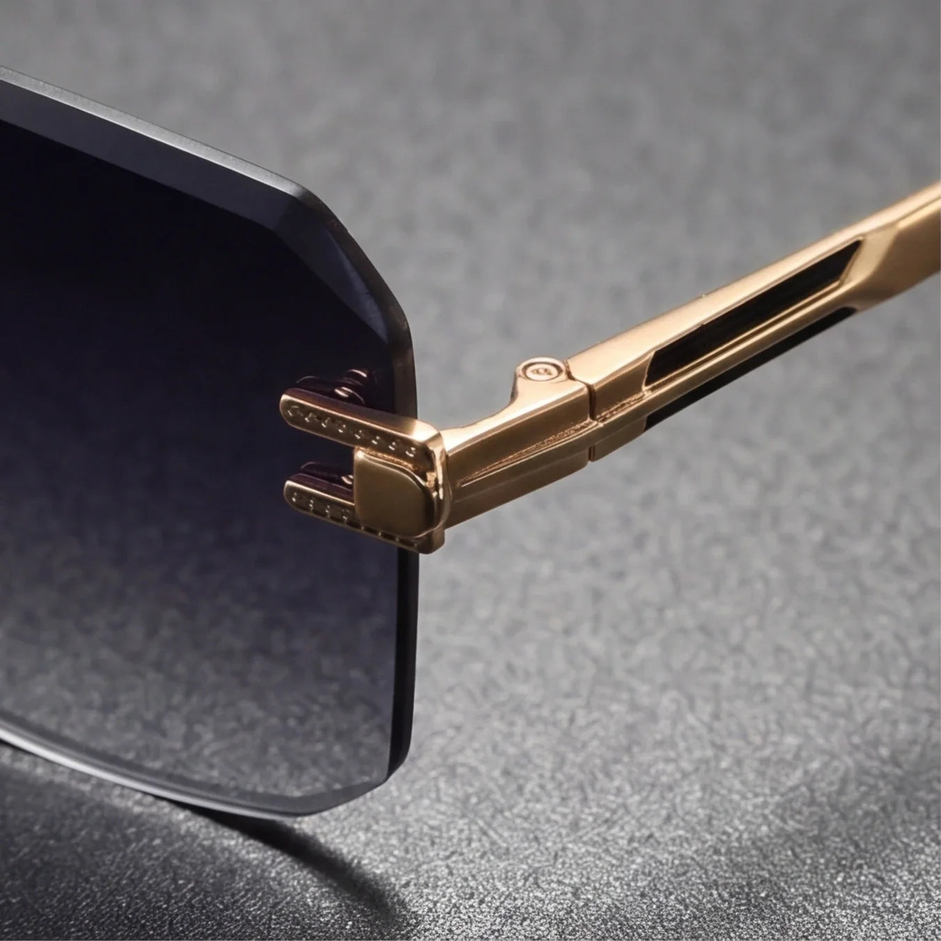 Unisex Lightweight Rimless Square Sunglasses | Modern UV400 Protection Fashion Accessory 6